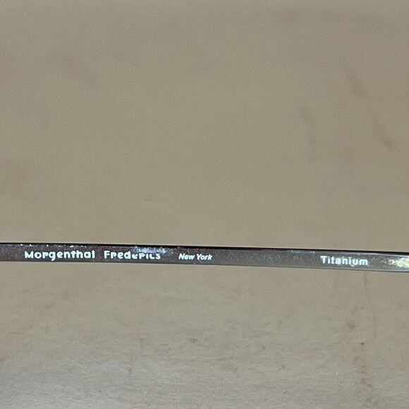 Morgenthal Frederics Tortise New York Titanium 46-21-140 Made In Japan Frames - Picture 7 of 8